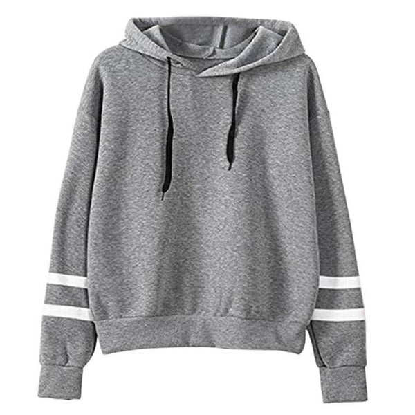 Veste Sweat-Shirt à Capuche Femme Manches Longues Zip Hoodie Avec Poche