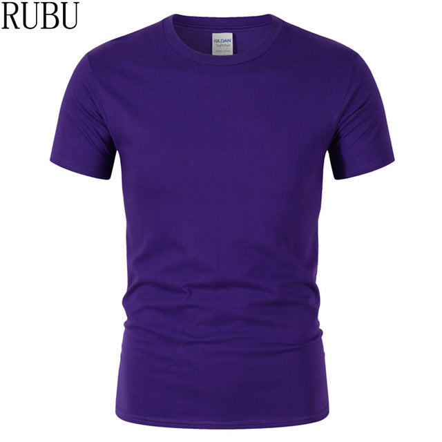 RUBU - Tee-shirt homme 100% coton - Décontracté - Sport. 15 couleurs disponibles.