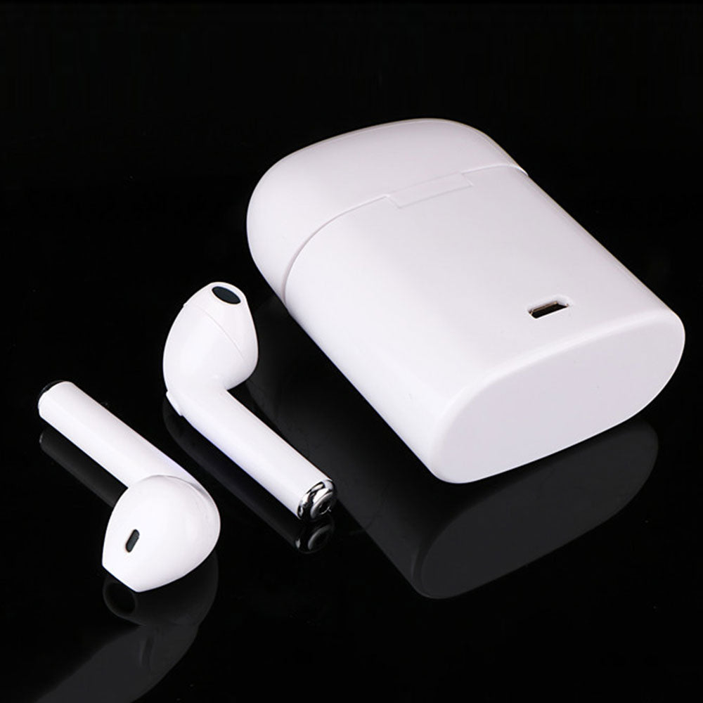 Écouteurs sans fil Bluetooth I7S Tws avec boîte de recharge compatible avec tous les appareils connectables.