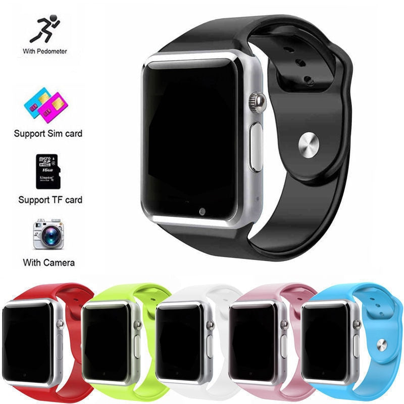 Montre intelligente smart watch A1. Bluetooth 3.0 . Avec Podomètre, Caméra, Carte SIM, Appel Smartwatch. Pour smartphone avec système Android et IOS.