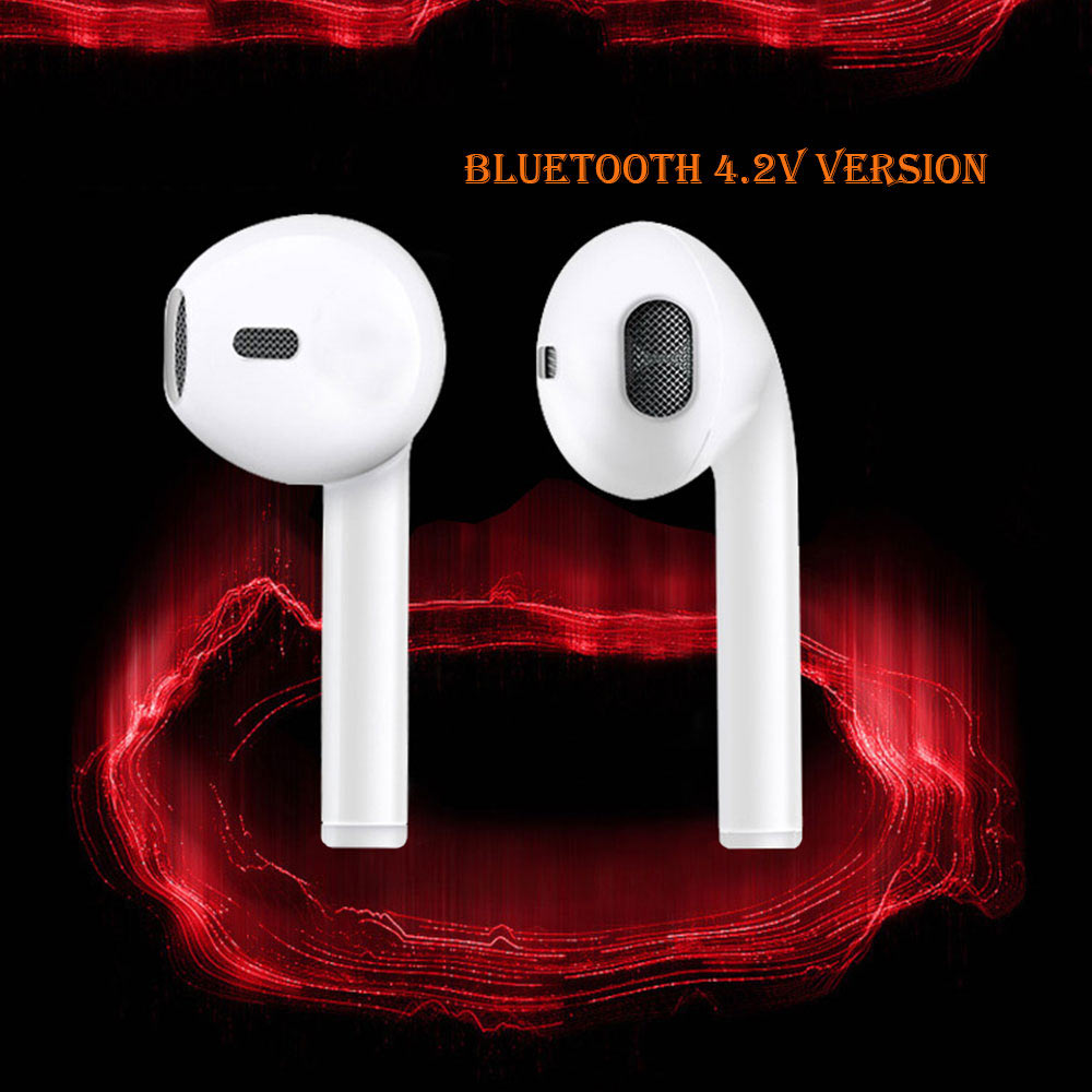 Écouteurs sans fil Bluetooth I7S Tws avec boîte de recharge compatible avec tous les appareils connectables.