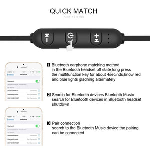 Ecouteur de sport bluetooth V4.2  avec micro pour Iphone et Android